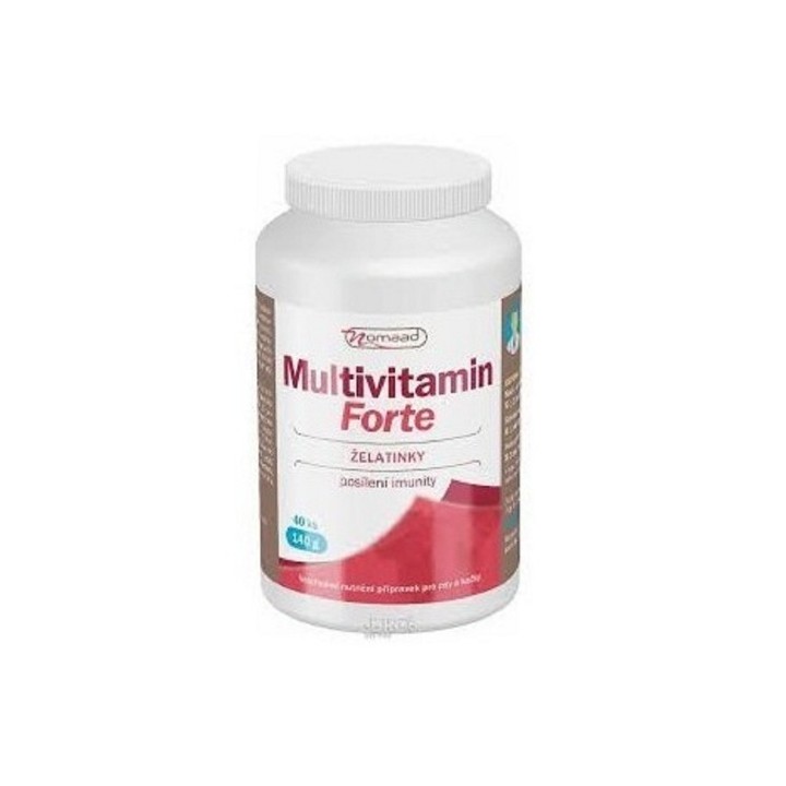 Nomaad MultiVitamín Forte 40ks želé AKCE
