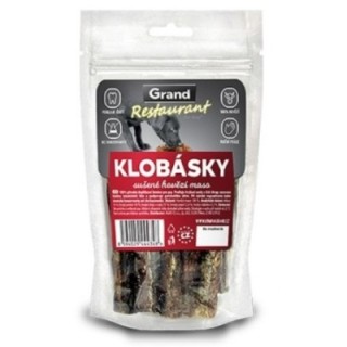 Sušené klobásky 100g hovězí Grand Restaurant dog