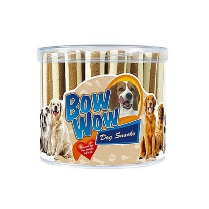 Bow Wow tyč Jerky snack Yum Yum poultry & rice 1450g/35ks dog