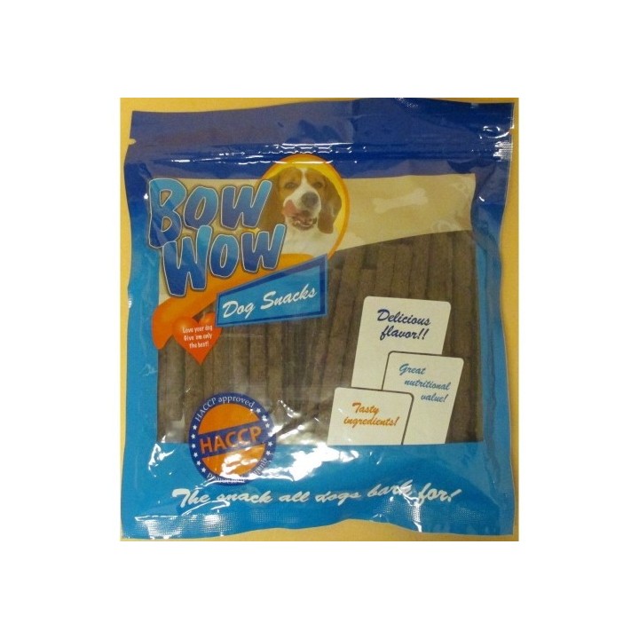 Bow Wow Snacks Tyčinky s hovězím masem 50ks dog