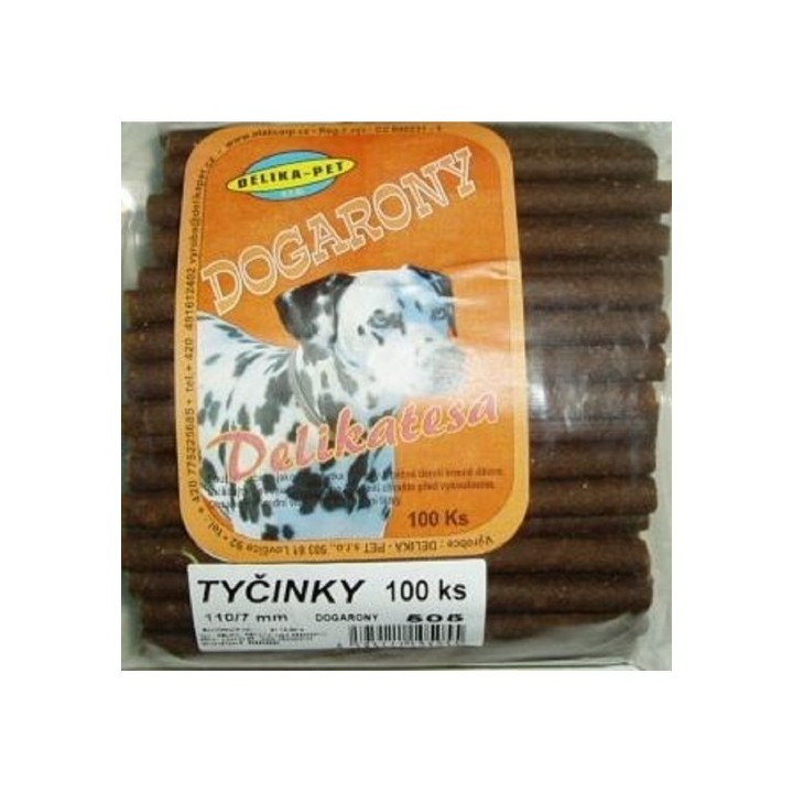 Tyč dogarony 7x110mm/100ks