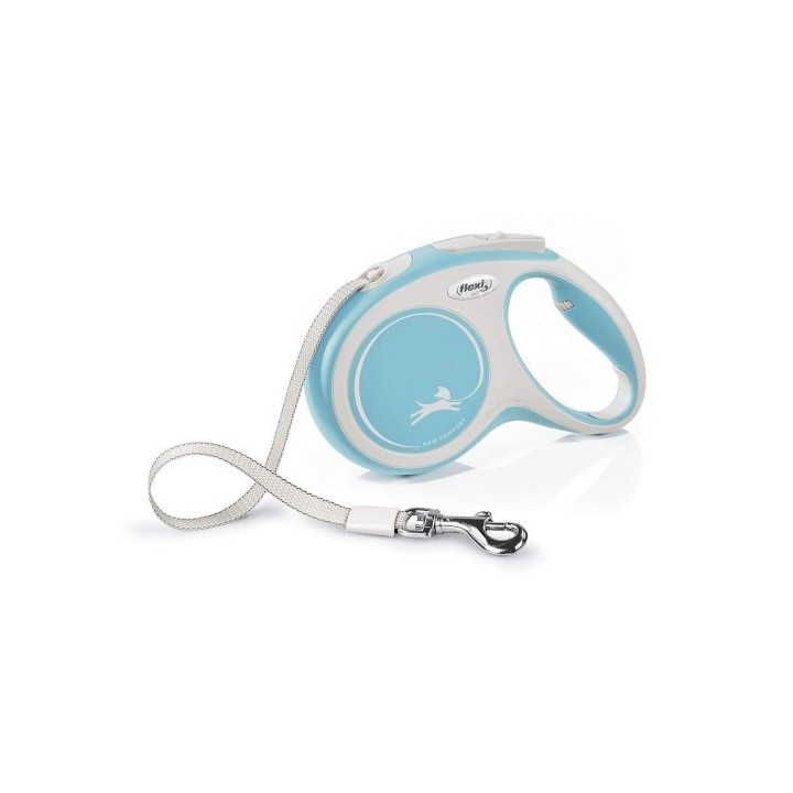 Flexi New Comfort M pásek 5 m do 25 kg světle modrá/pásek