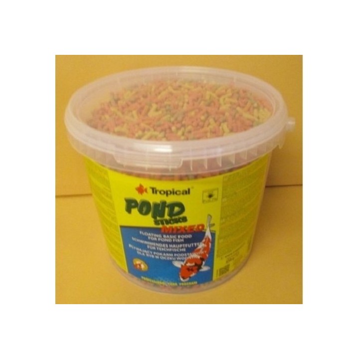 Tropical Pond Sticks Mixed  5l/430g vědro AKCE