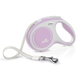 Flexi New Comfort M pásek 5 m do 25 kg růžová/pásek