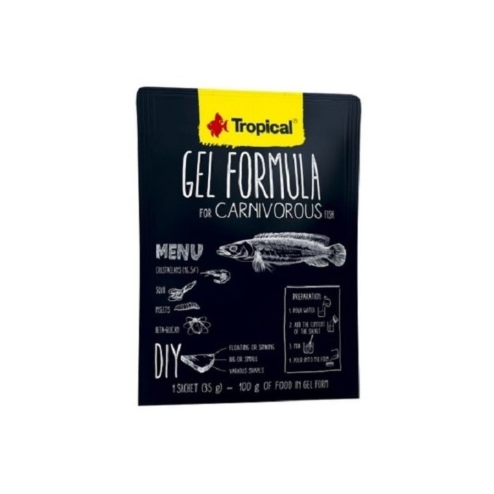 Tropical  Gel Formula Carnivore 35g AKCE