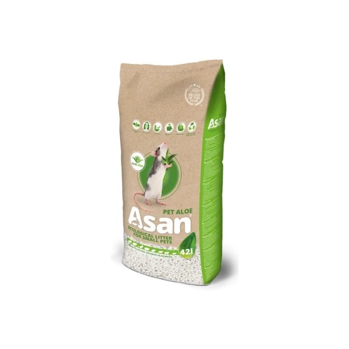 Stelivo Asan Pet Aloe 42l hlodavec