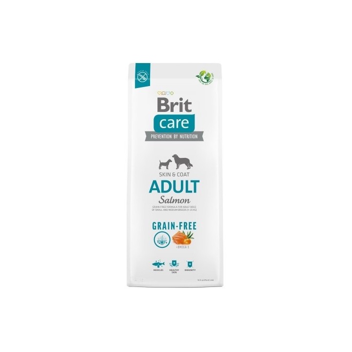 Brit Care  3kg Adult Salmon Grain-free dog