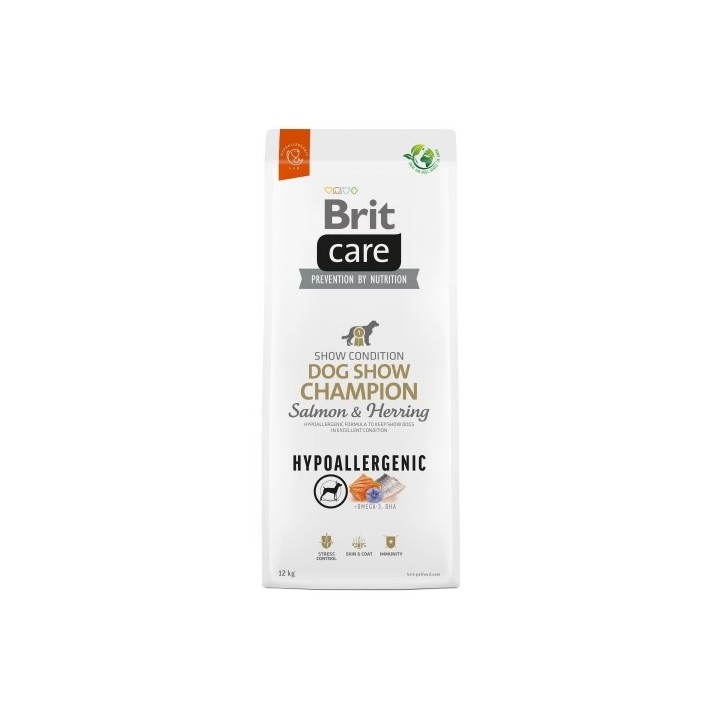 Brit Care 12kg Show Champion Hypoallergenic Salmon & Herring dog