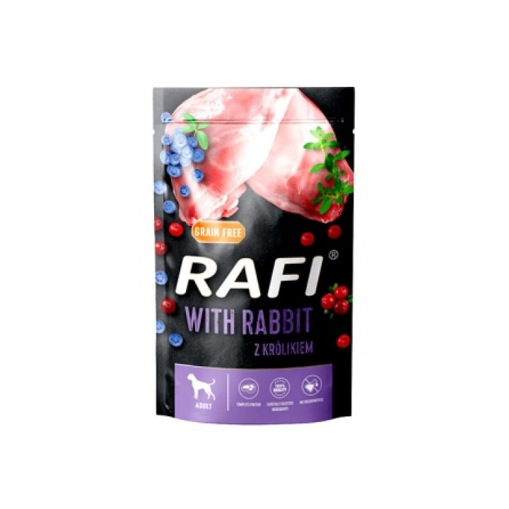 RAFI 500g With Rabbit Grain Free dog