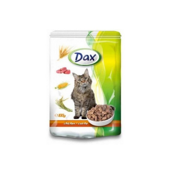 Dax 100g kapsa s kuřecím cat