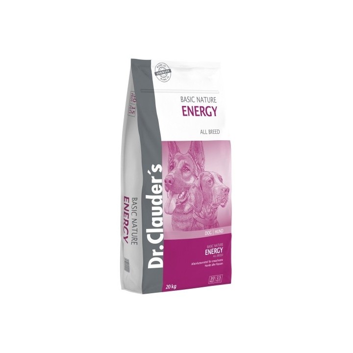 Dr.Clauder´s 20kg Basic Nature Energy All Breed dog