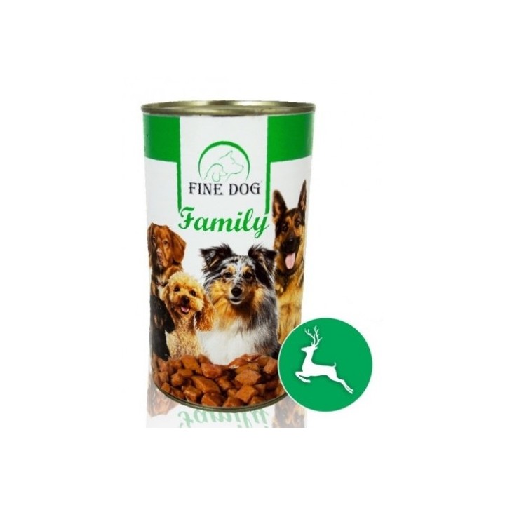 Fine dog Family 1240g zvěřina