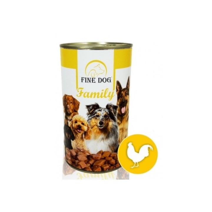 Fine dog Family 1240g drůbeží