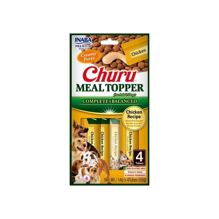 Churu Dog Meal Topper Chicken Recipe 4x14g