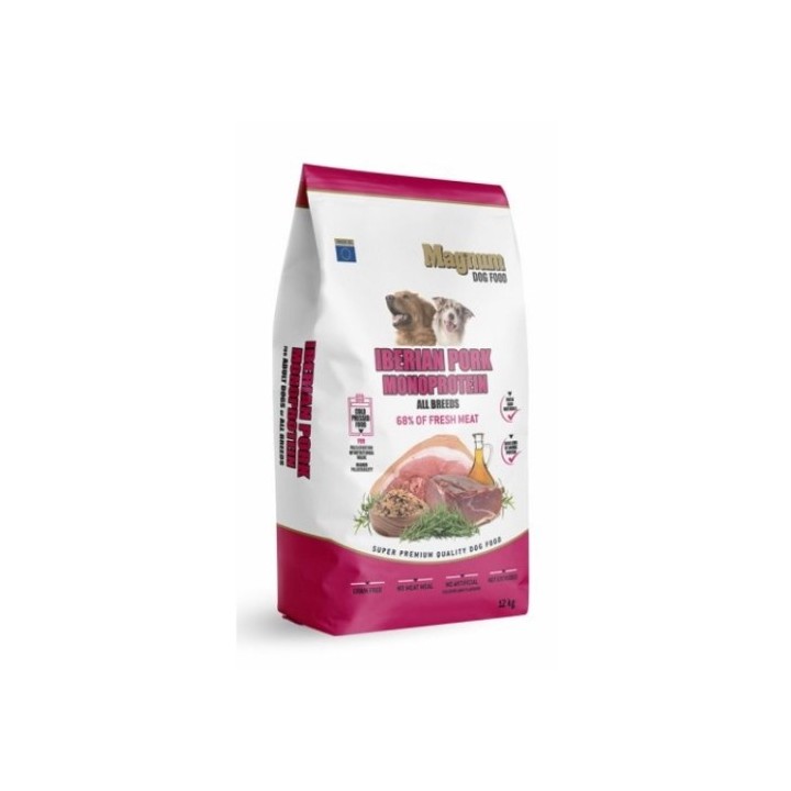 Magnum 12kg Iberian Pork & Monoprotein All Breed