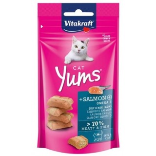 Vit.Cat Yums losos 40g polštářky AKCE