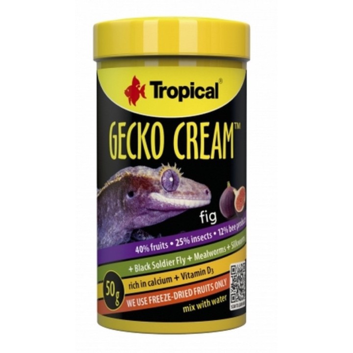 Tropical Gecko Cream Fig 100ml/55g AKCE