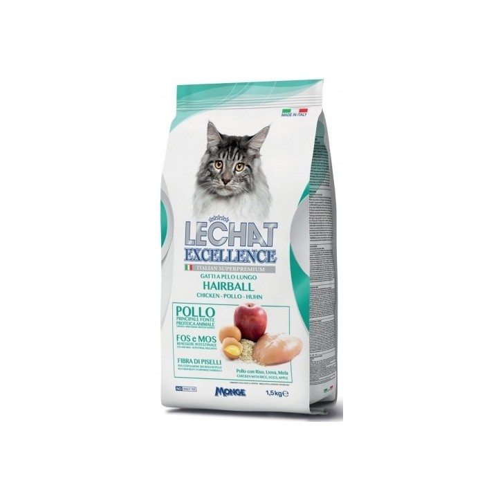 Monge 1,5kg Lechat Excellence Hairball cat