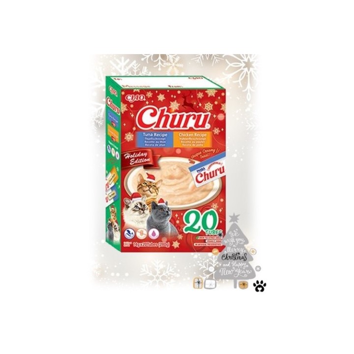Churu Cat BOX Holiday 20x14g Tuna / Chicken