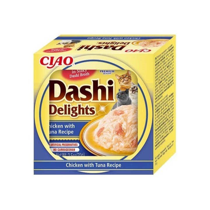 Churu Cat Dashi Delights Chicken with Tuna 70g