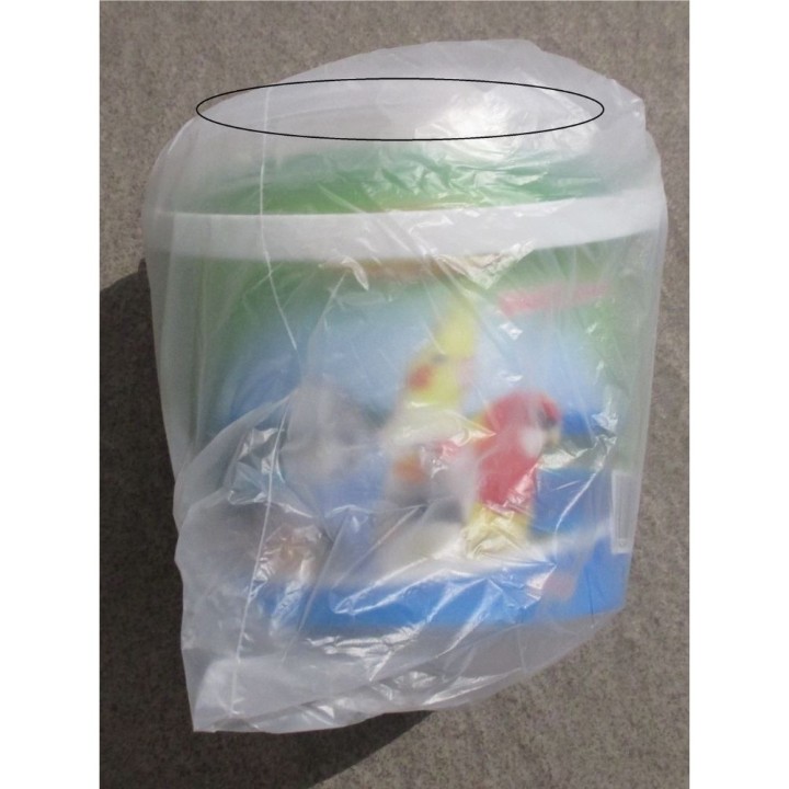 Poškozený Písek pro ptáky 1,5kg s mušlemi kbelík