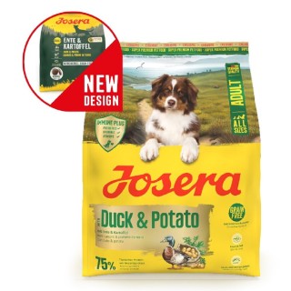 Josera 12,5kg * A/S Adult with Duck & Potato dog