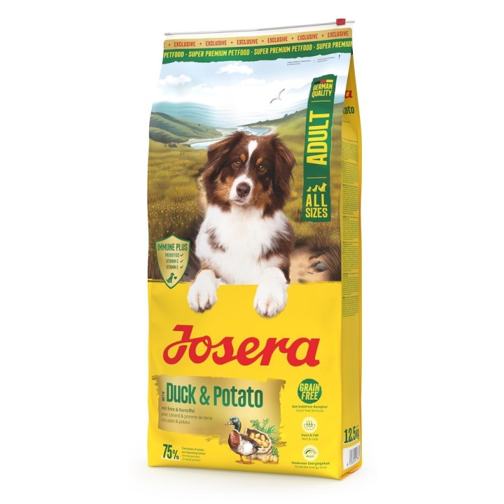 Josera 12,5kg * A/S Adult with Duck & Potato dog