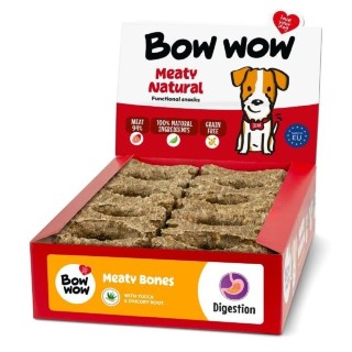 Naturální masová kost 30ks/box drůbeží & kolagen, juka, bylinky & inulín  AKCE