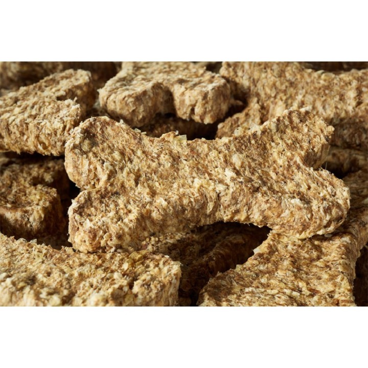 Naturální masová kost 30ks/box drůbeží & kolagen, juka, bylinky & inulín  AKCE