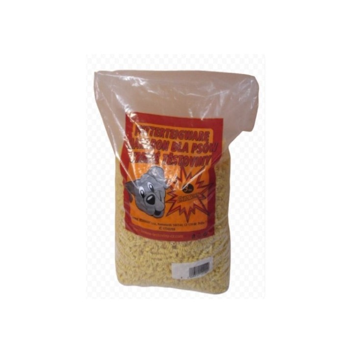 Těstoviny vřetena 5kg krmné žluté