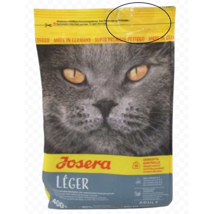 Poškozená Josera 400g Léger