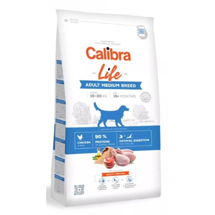 Calibra 12kg Life Adult Medium Breed Chicken (040952_Z   B)