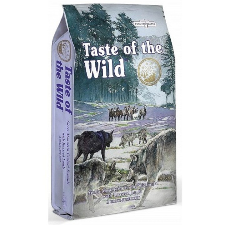 Poškozený Taste of the Wild 12kg Sierra Mountain Canine