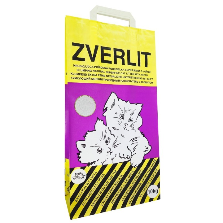 Poškozené Stelivo Zverlit 9,5kg super jemné s vůní