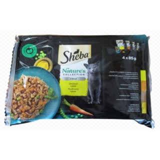 Sheba Collection Nature´s 4 x 85g kaps.drůbeží výběr v želé