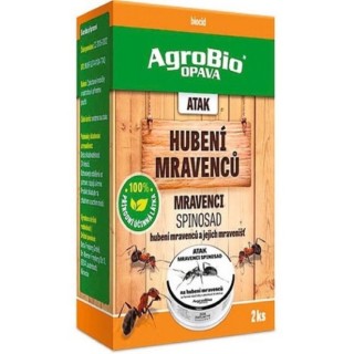 Expirace ATAK hubení mravenců SPINOSAD - domečky 2ks/bal.