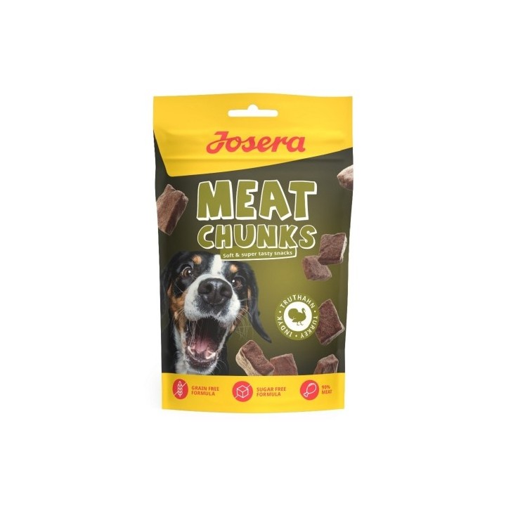 Josera 70g Meat Chunks Turkey dog