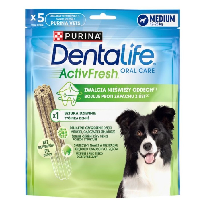 Purina Dentalife ActivFresh Medium 115g