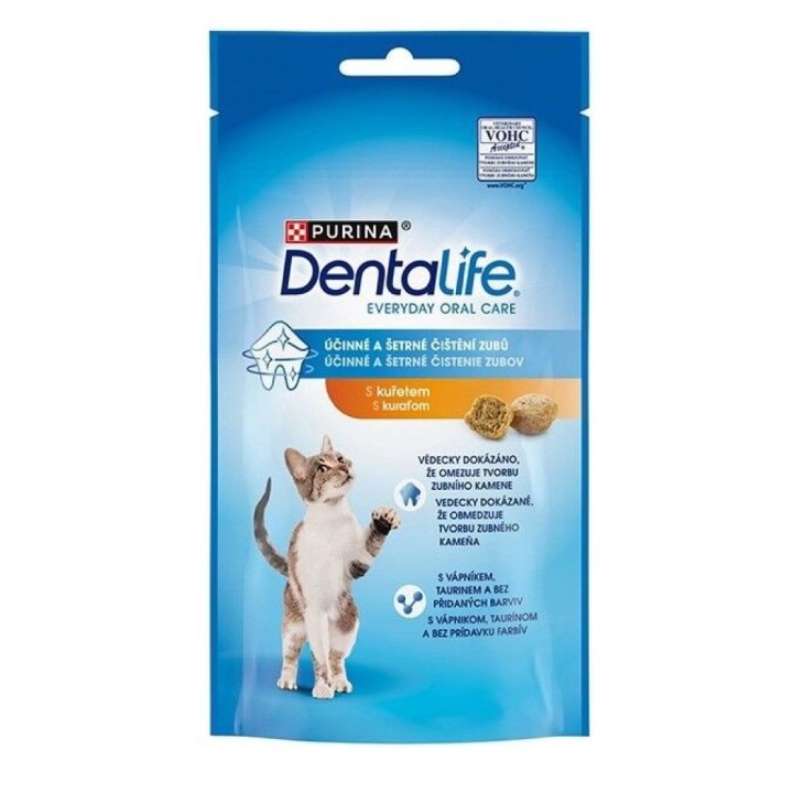 Purina Dentalife Cat kuře 40g /8ks