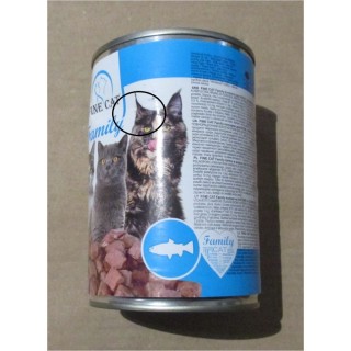Poškozená Fine cat Family 415g ryba