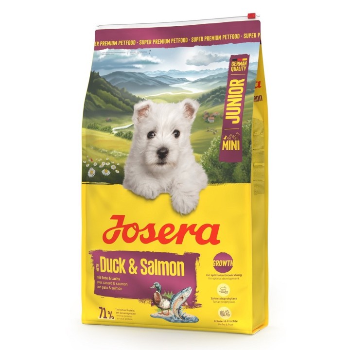Josera 10kg Mini Junior with Duck & Salmon dog