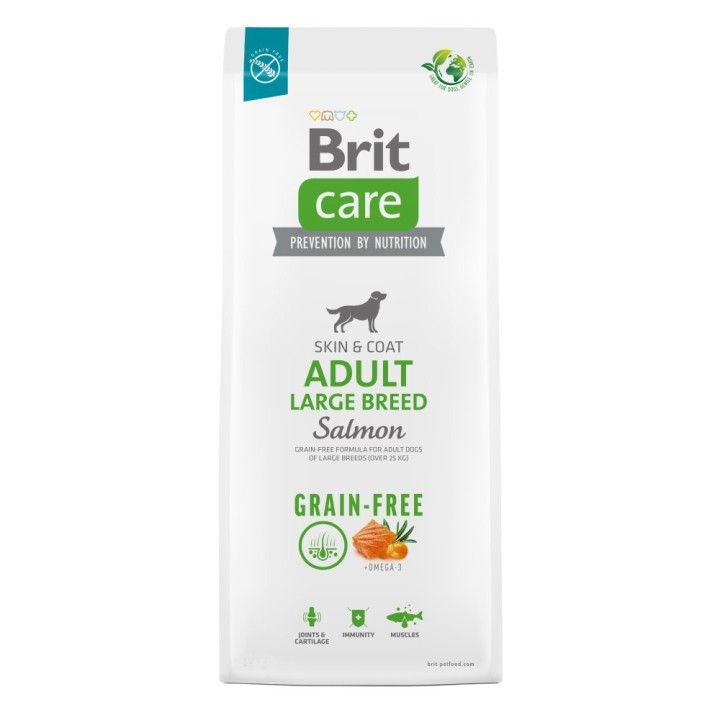 Brit Care  3kg Adult Large Breed  Salmon Grain-free dog