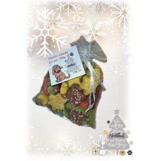 Dárkový vánoční balíček pro psy 250g