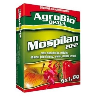 Expirace Mospilan 20 SP-5x1,8g,ochrana rostlin proti škůdcům