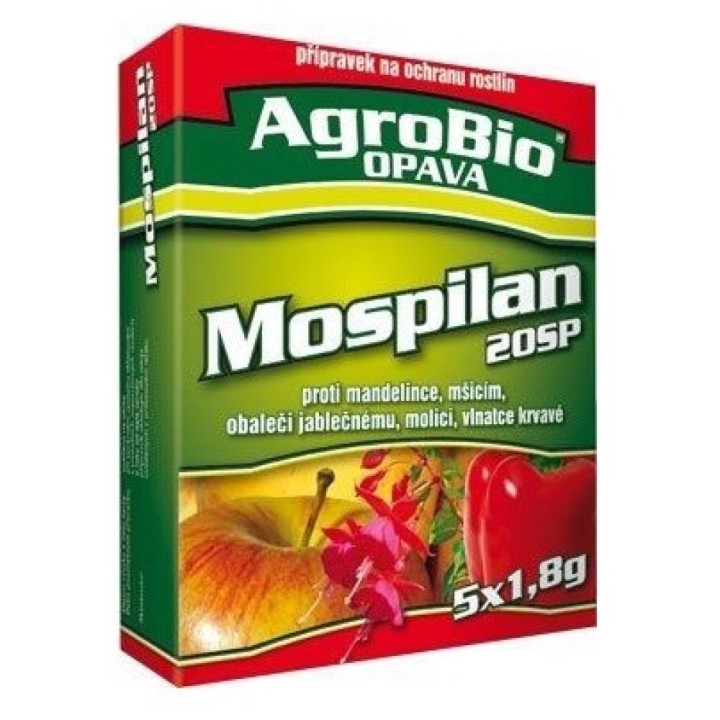 Expirace Mospilan 20 SP-5x1,8g,ochrana rostlin proti škůdcům