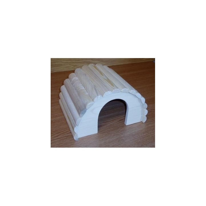 Domek králík iglu 30x17x22,5cm dřevo, přírodní