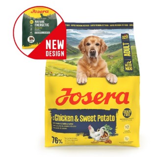 Poškozená Josera  3kg  M/M Adult with Chicken & Sweet Potato dog