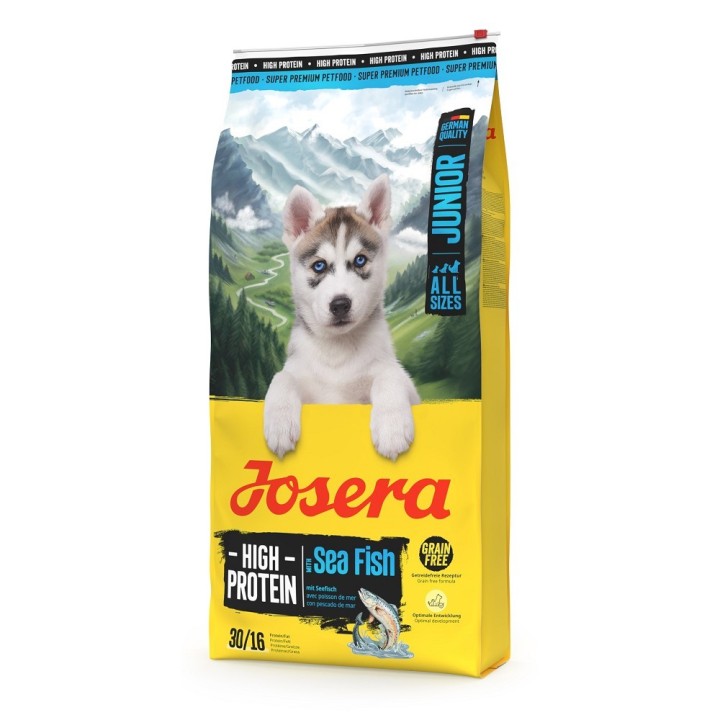 Josera 12,5kg  A/S High Protein Junior with Sea Fish dog