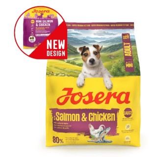 Josera 900g  Mini Adult with Salmon & Chicken dog