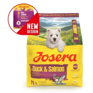 Josera 900g  Mini Junior with Duck & Salmon dog